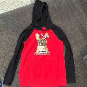 Justice Always Fabulous Christmas Sweatshirt girls size 12/14